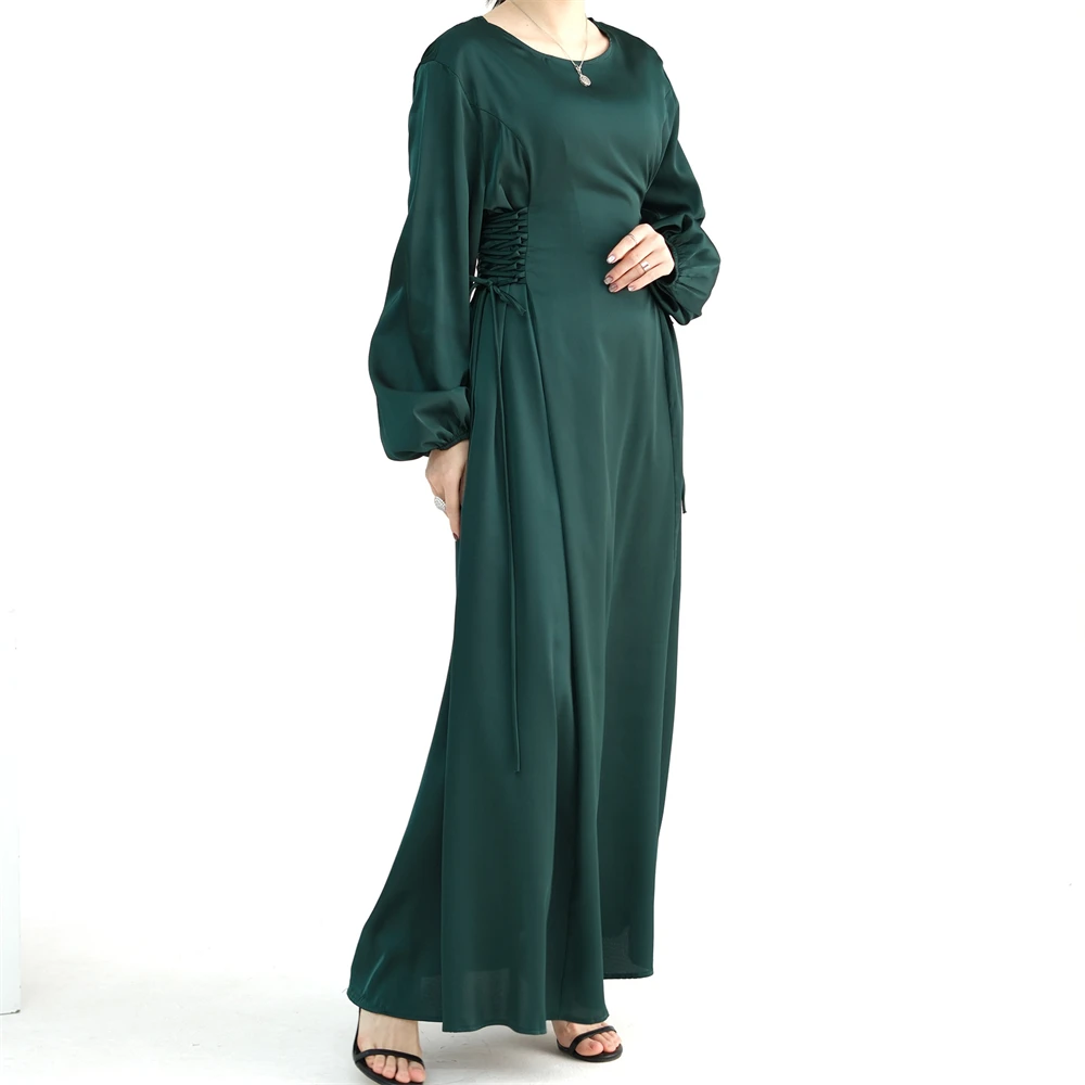 Muslim Floral Jacquard Abayas Modest Women Long Dress Dubai Moroccan Arab Kaftan Islam Clothing Saudi Musulmane Femme Vestidos