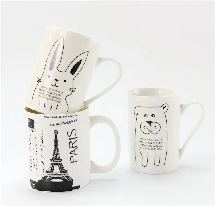 Mini tasse à café avec poignée, spéciale, décroissante à la main, souvenir d'azole, 11 oz