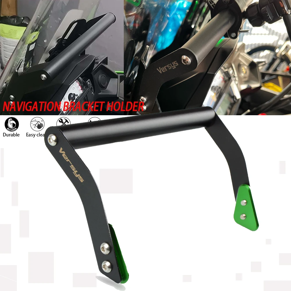 

Кронштейн для GPS навигатора мотоцикла, держатель для KAWASAKI Versys 650 KLE650 Versys650 KLE 650 2015-2019 20 2021 2022 2023