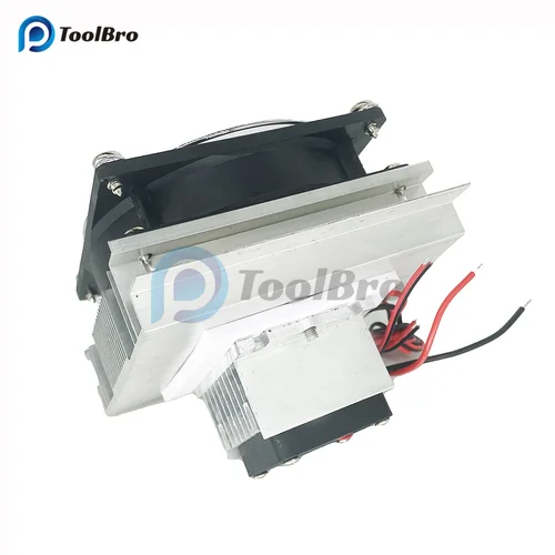 Imagen 2 del producto 12706 6A 12A 12V Enfriador de refrigeración semiconductor electrónico radiador DIY refrigeración Local Kit de equipo de refrigeración de espacio pequeño