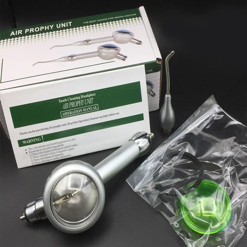 

Dental Bicarbonate Jet Aluminum Oxide Dental Air Water Handpiece Polisher 2/4 Holes Instrument Tools