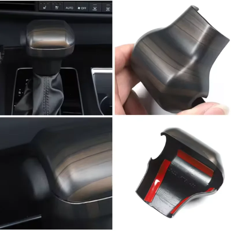 For Toyota Sienna 2021 -2024  Interior Accessories Center Console Gear Shift Lever Knob Cover Trim Color Modify Change Sticker