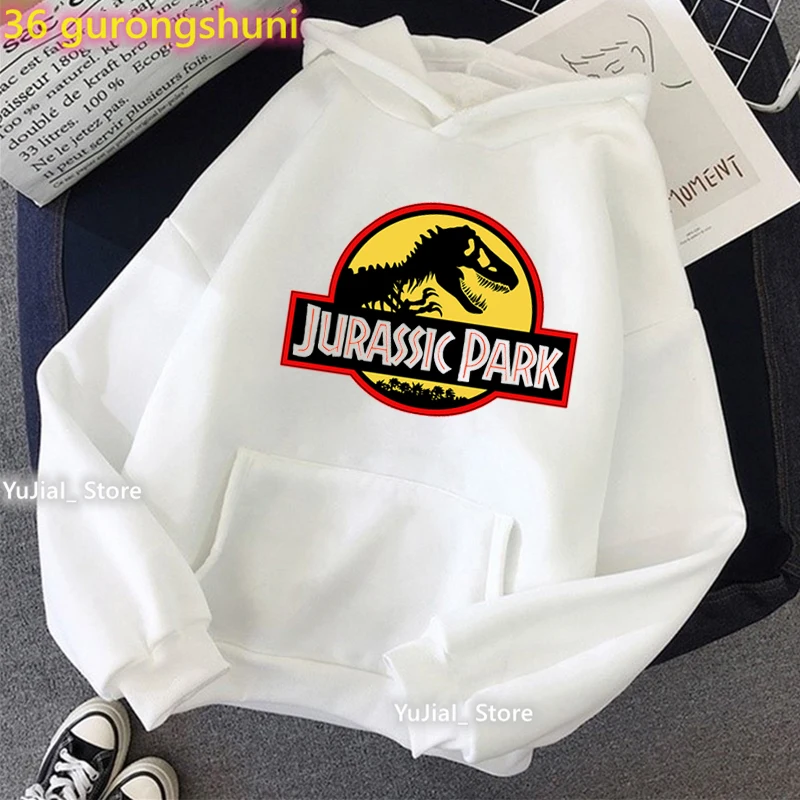 2022 Hot Sale Jurassic Park Dinosaur Graphic Print Cap Hoodies Girls Funny Harajuku Kawaii Clothes Jurassic World Sweatshirt