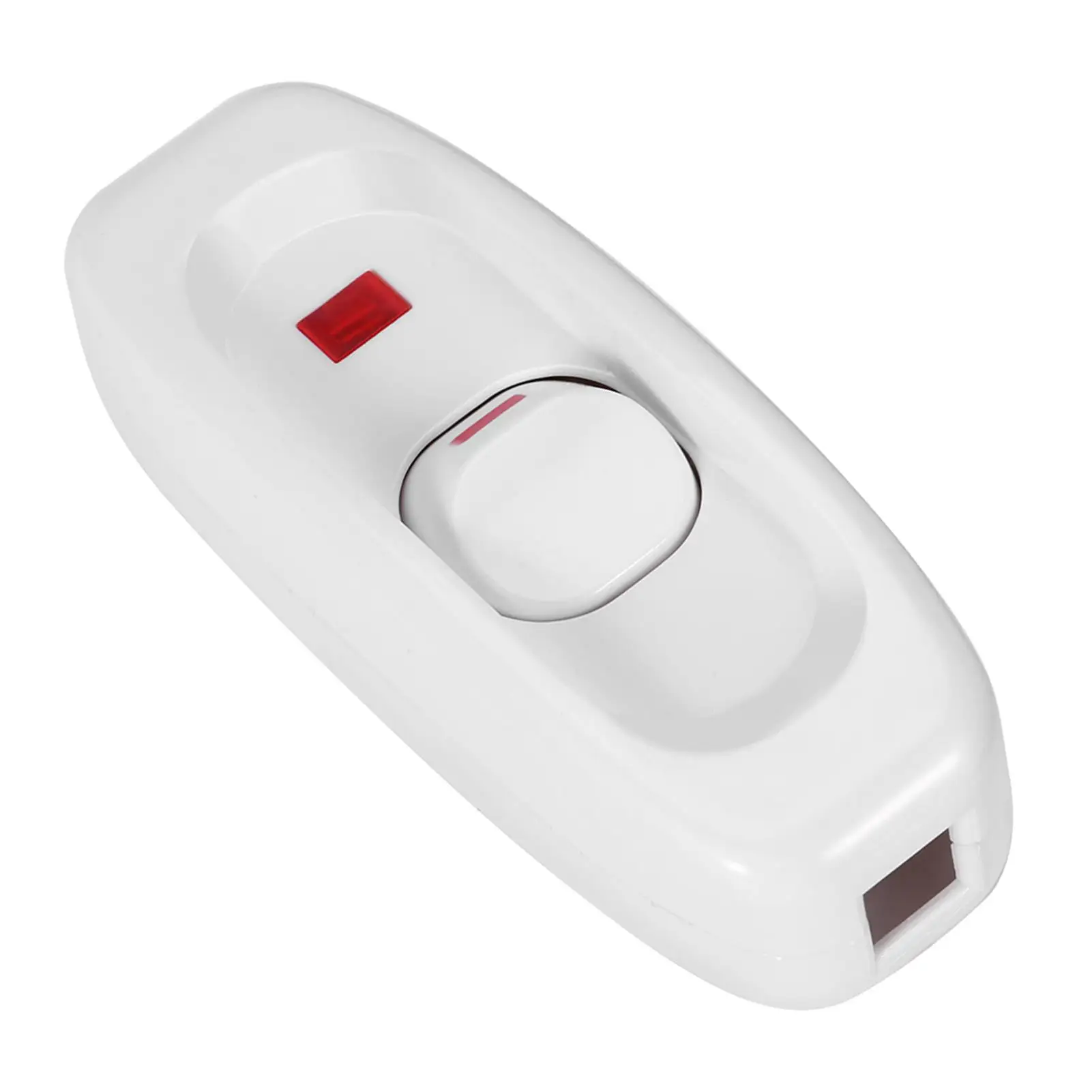 مفتاح مصباح طاولة مضمن ONOFF تيار متردد 250 فولت 10 أمبير مع مؤشر LED للتحكم في كابل سلك إضاءة المكتب