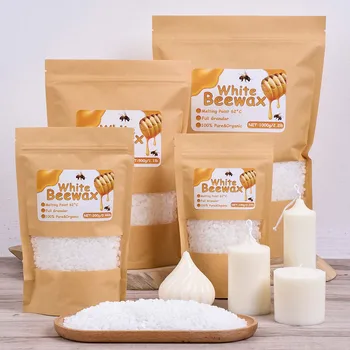 White Beeswax Candle Wax 1