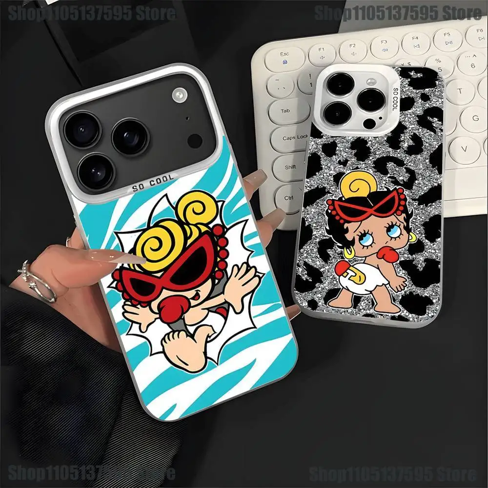 

H-Hysteric M-Mini Phone Case For iPhone 17,16,15,14,13,12,11,Pro,XS,Max,Plus,Mini,SE4,E White Matte Shockproof Cover