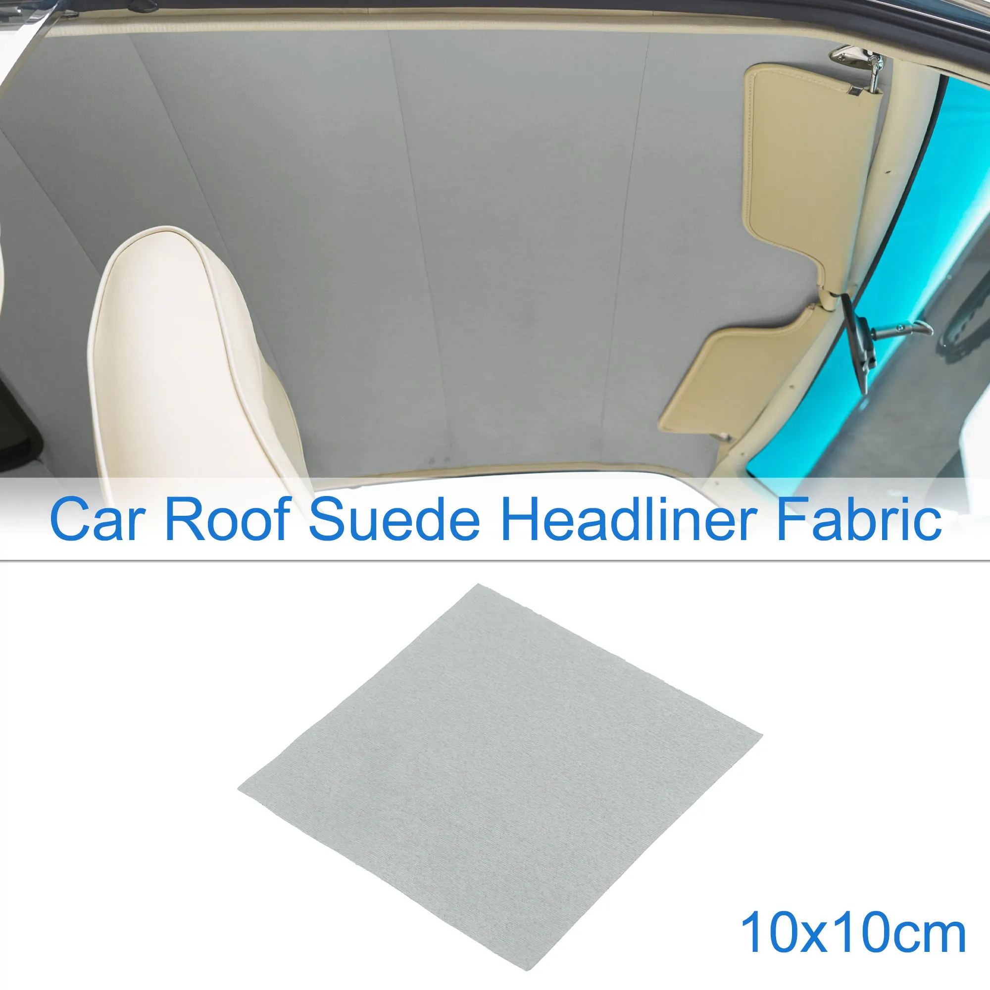 UXCELL Headliner Fabric 150G Interior Trim DIY Roof Repair Replacement Suede Fabric 10x10cm 20x20cm 30x30cm Car Roof Sky Fabric