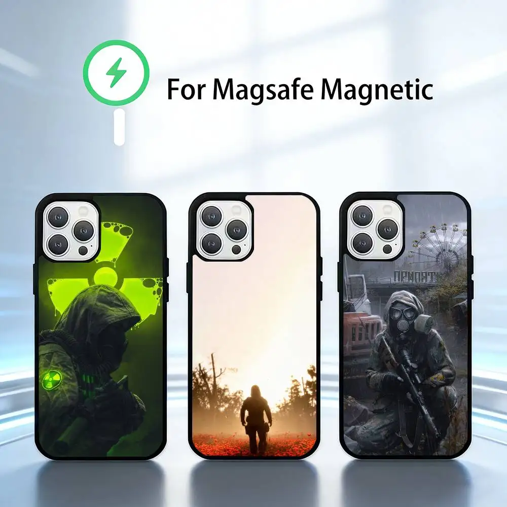 

Stalkers Phone Case For iPhone17,16,15,14,13 Plus,Pro Max Magnetic For Magsafe Wireless Charging