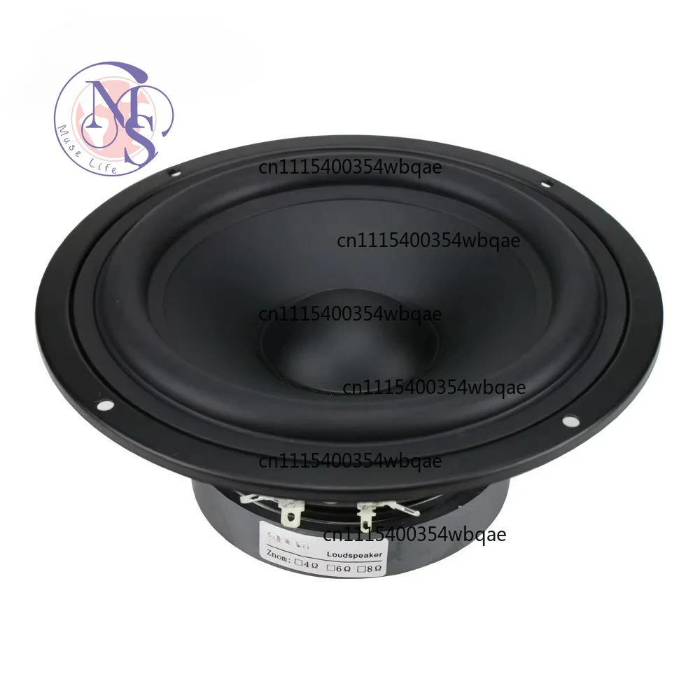 ZOCI-7 inch 178MM Mid Bass Speaker Unit 130W HIfi Mediant Home Theater Deep Bass Woofer Loudspeaker Rubber edge 1pc