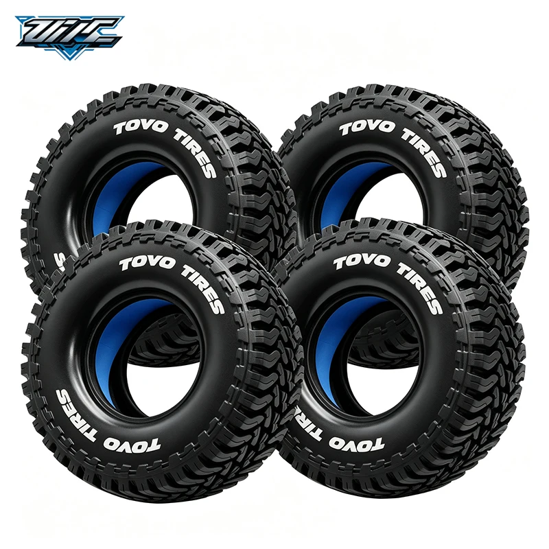 High-Grip ClingOn Rubber RC Crawler Tires, 1.3