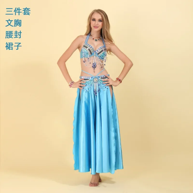 European and American Belly Dance Dress Dance Costumes Performance Costume Indian Dance Sets Halloween Cosplay