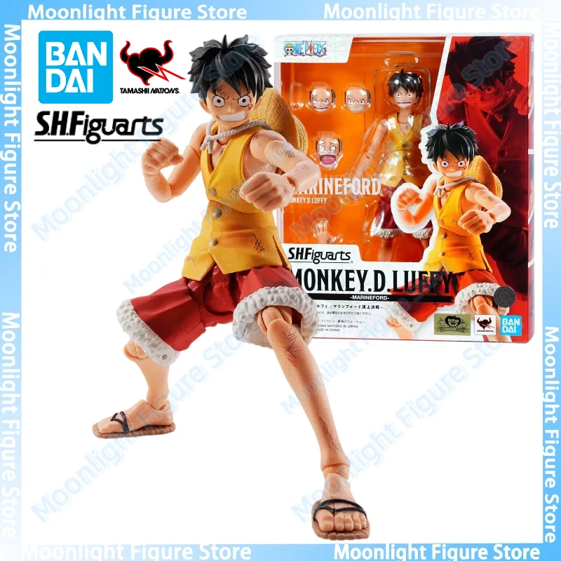 

В наличии: Коллекционная фигурка Bandai One Piece S.H.Figuarts SHF Monkey D. Luffy "Битва на Маринфорде" (аниме)