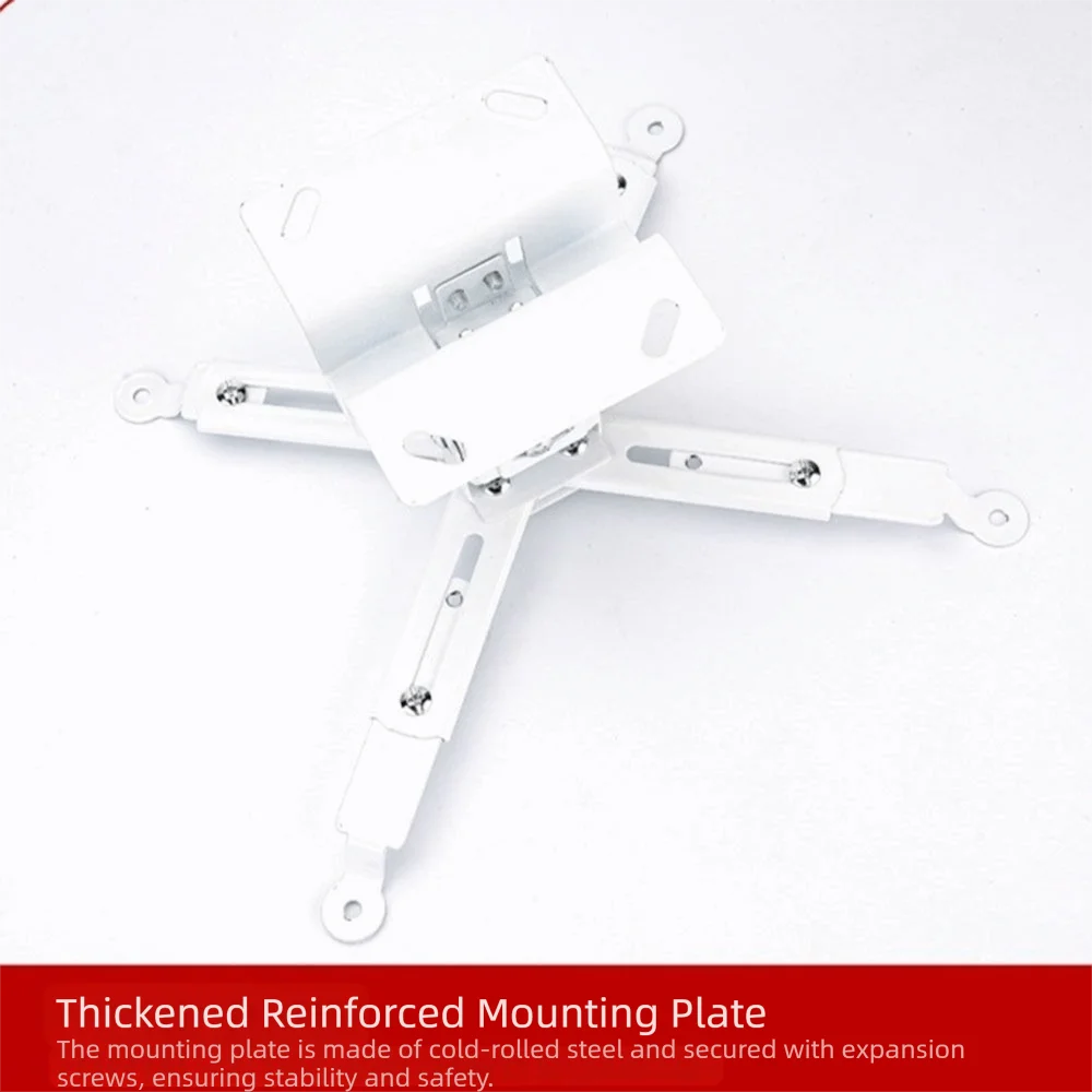 retractable-projector-mount-adjustable-ceiling-mount-projector-bracket-hanger-with-extendable-arms-wall-mounted-projector-stand
