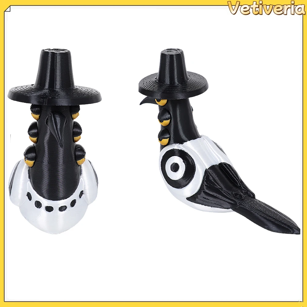 

Demon Cartoon Hunters Crow Prop Animal Bird Ornament Props Halloween Costume Fantasy Outfits Cosplay Party Accessories