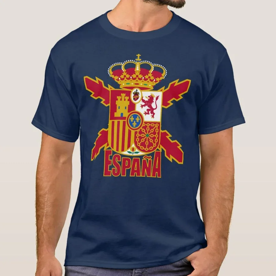 Dios Patria Fueros Rey. Camiseta Escudo Carlista. 100% Algodón, De Alta Calidad, De Gran Tamaño, Casual