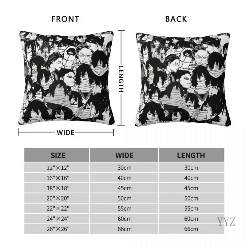 Aizawa Shouta bnha Throw Pillow Sofa Decorative Covers luxury home accessories pillow pillowcase Sofa Cushion