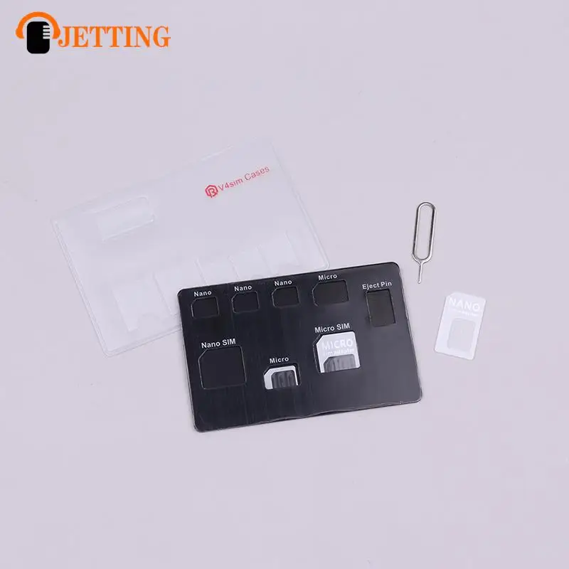 1set Slim SIM Card Holder And Microsd Card Case Storage And Phone Pin Included Mobile Phone SIM Card New