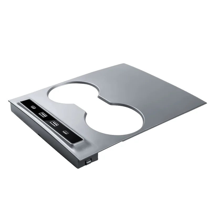 Docking station der Mittel konsole USB-Hub für Tesla Modell 3 y Smart Sensor Schnell lade adapter Zubehör