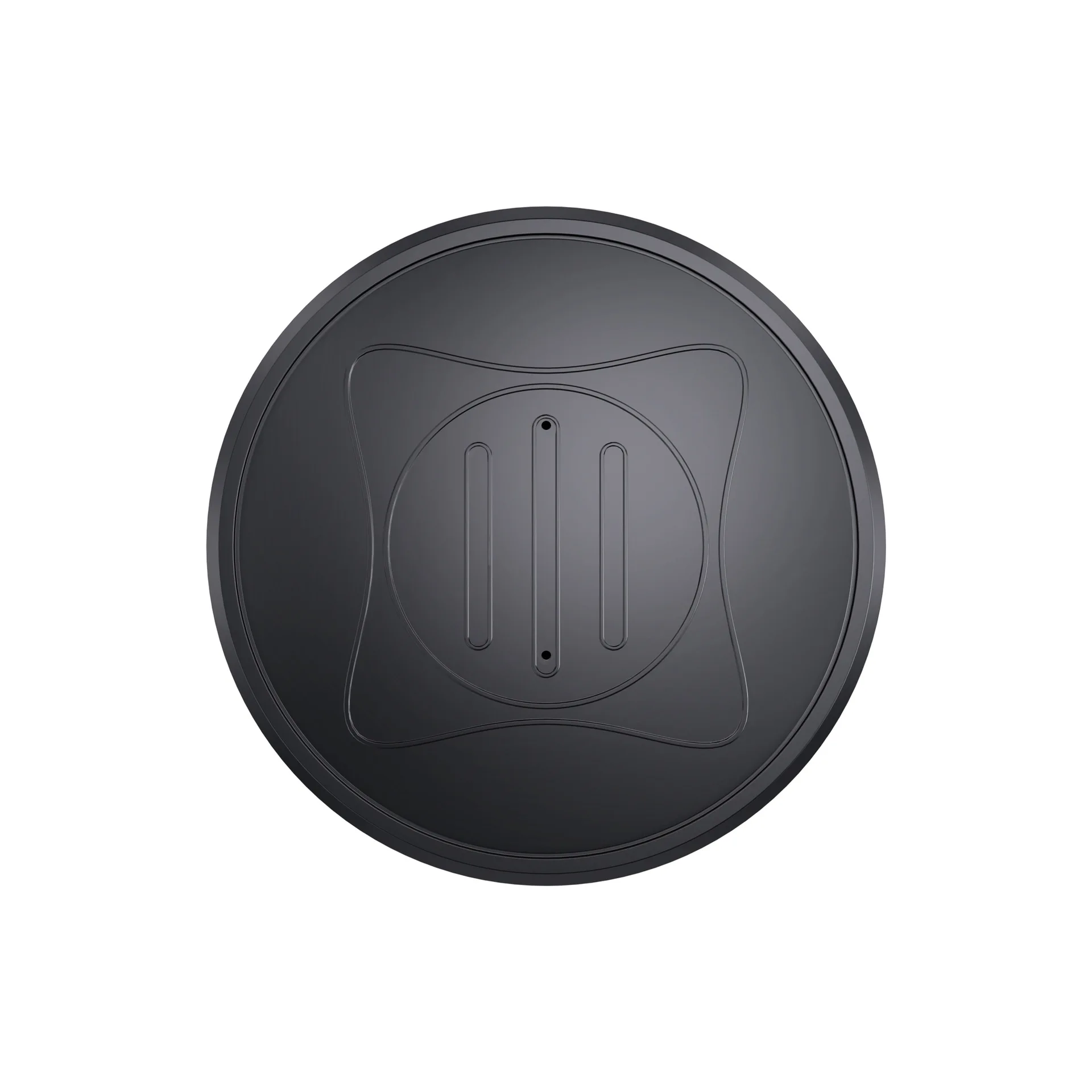 Round GF10 Strong Magnetic GPS Tracker, Portable Anti-loss Locator for Kids Elderly Android iOS 2G