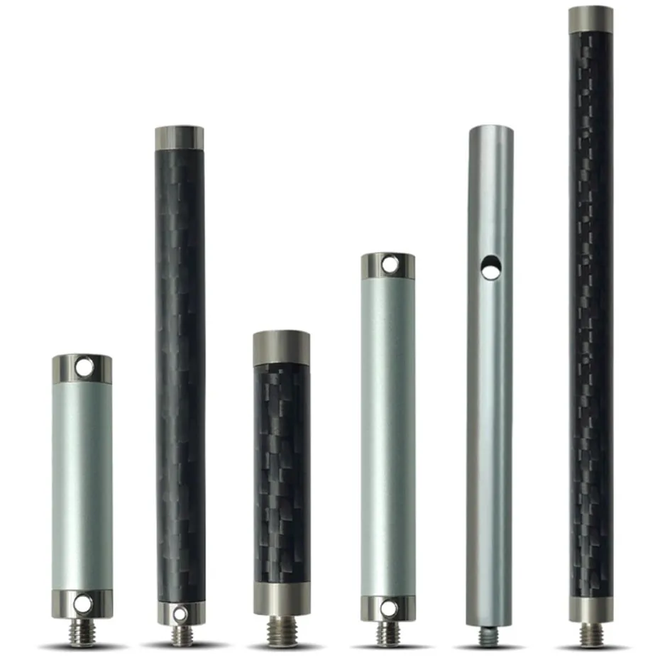M5 tooth carbon fiber rod extension rod machine tool measuring needle extension rod aluminum alloy extension rod length