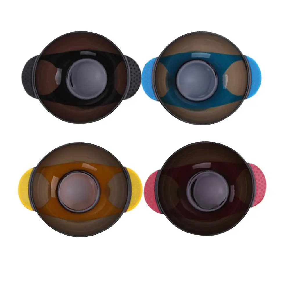 

4Pcs Hair Dye Bowl Set Anti-Slip Base for Mess-Free Coloring Tinting Bowls Professional Hairdressing Mixing Container