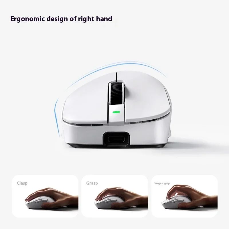 MCHOSE A7 Ultra(RE) Mouse Tri Mode Mouse wireless Paw3950 8000Hz Mouse da gioco leggeri per accessori PC Valorant CS2