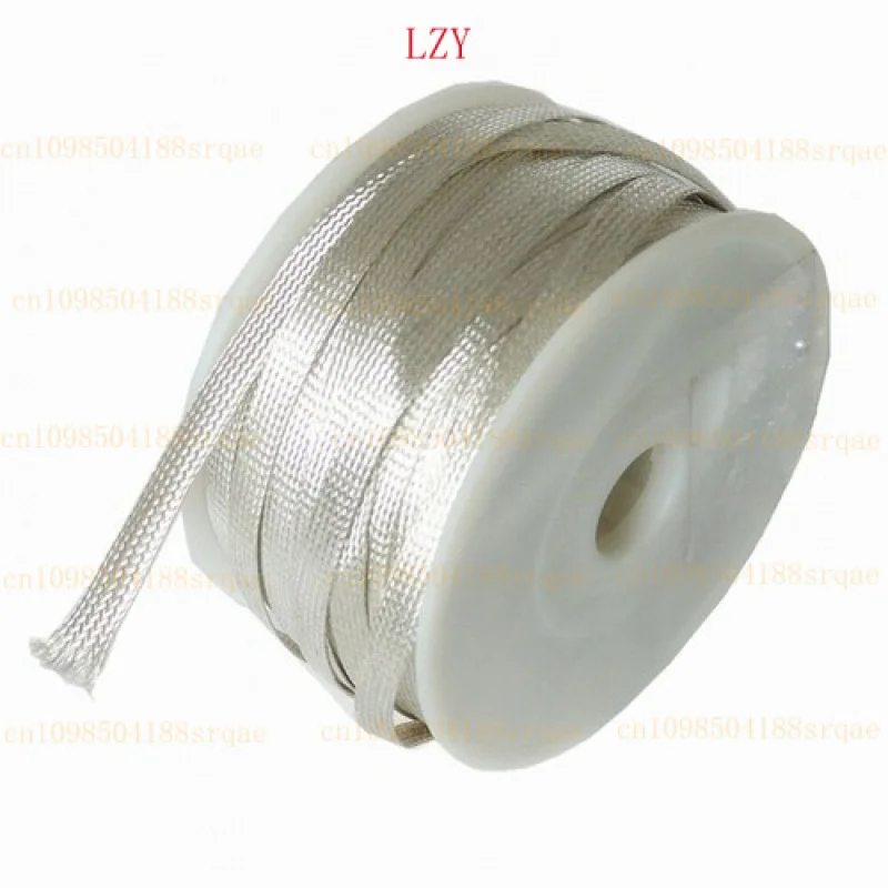 

10 м медный посеребренный плетеный кабель 6 мм 8 мм 10 мм 12 мм 14 мм 20 мм рукавная трубка