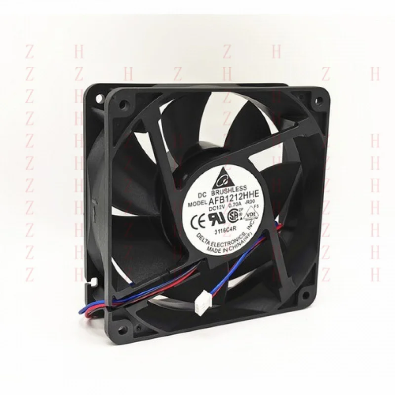 XXZ   Delta FOR AFB1212HHE-R00 12V 12CM 12038 0.70A 3-line Alarm Double Ball Fan
