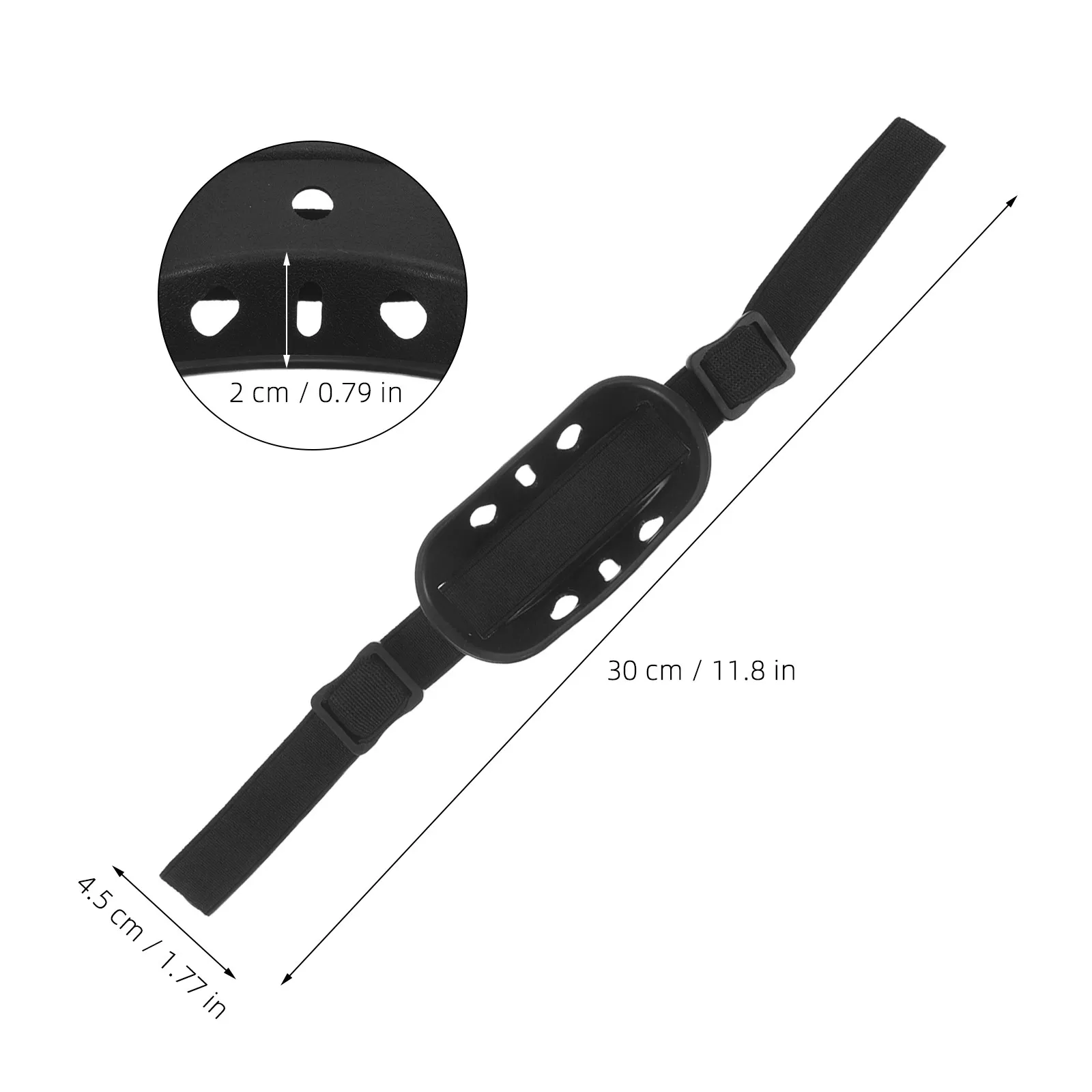 Hockey Chin Strap Padded Chin Protector Cushion Adjustable Foam Pad Non-Slip Support for Sports Replacement