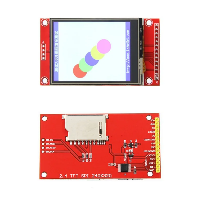 

Модуль дисплея BAAE TFT-модуль ILI9341 Поддержка последовательного порта 16BIT RGB 65K Цветной дисплей для Arduino