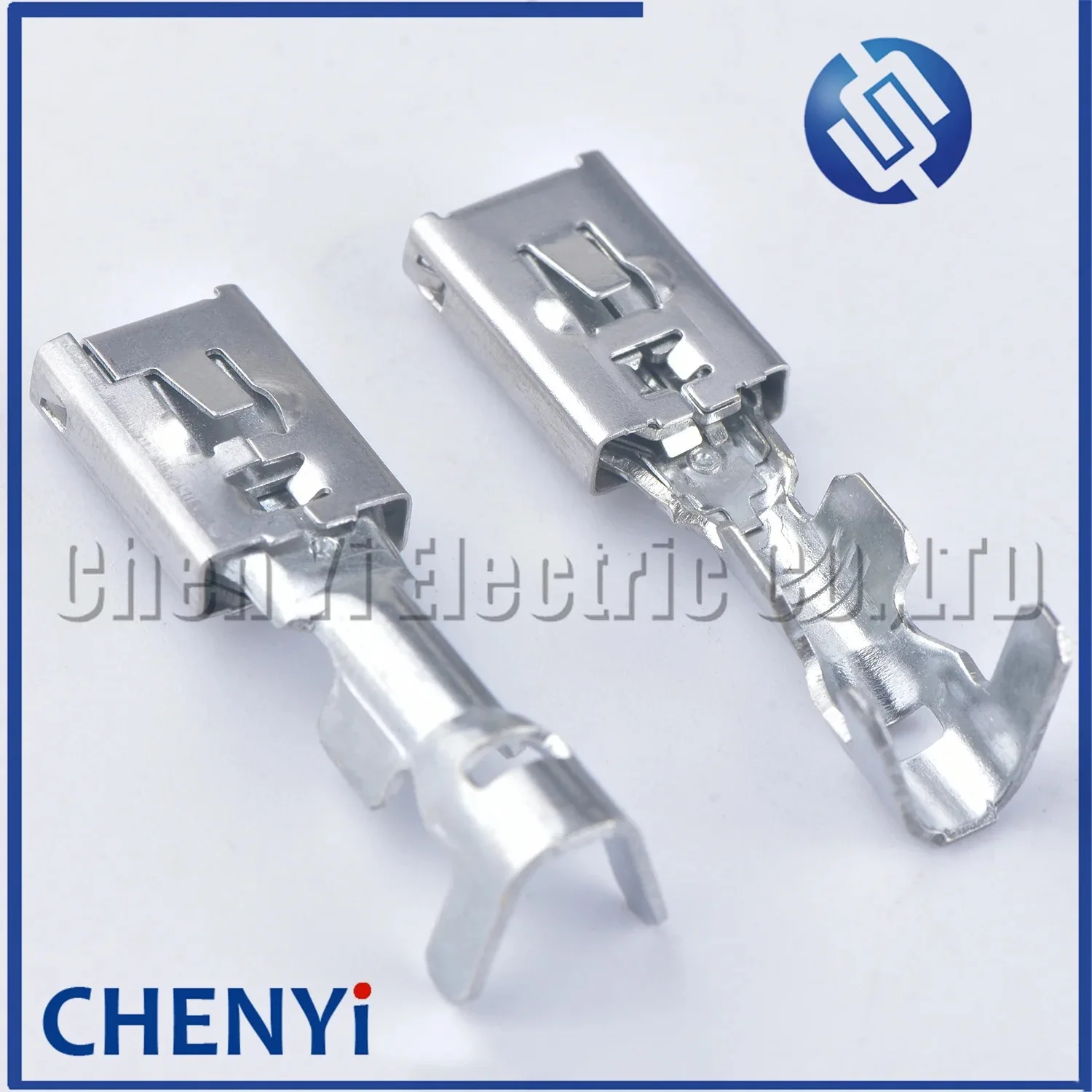 10 Pcs 6.3mm Composite Brass tin plating Wiring Terminal DJ6223-6.3C female Pin for Connector Plug Socket Fuse Box Wire Harness