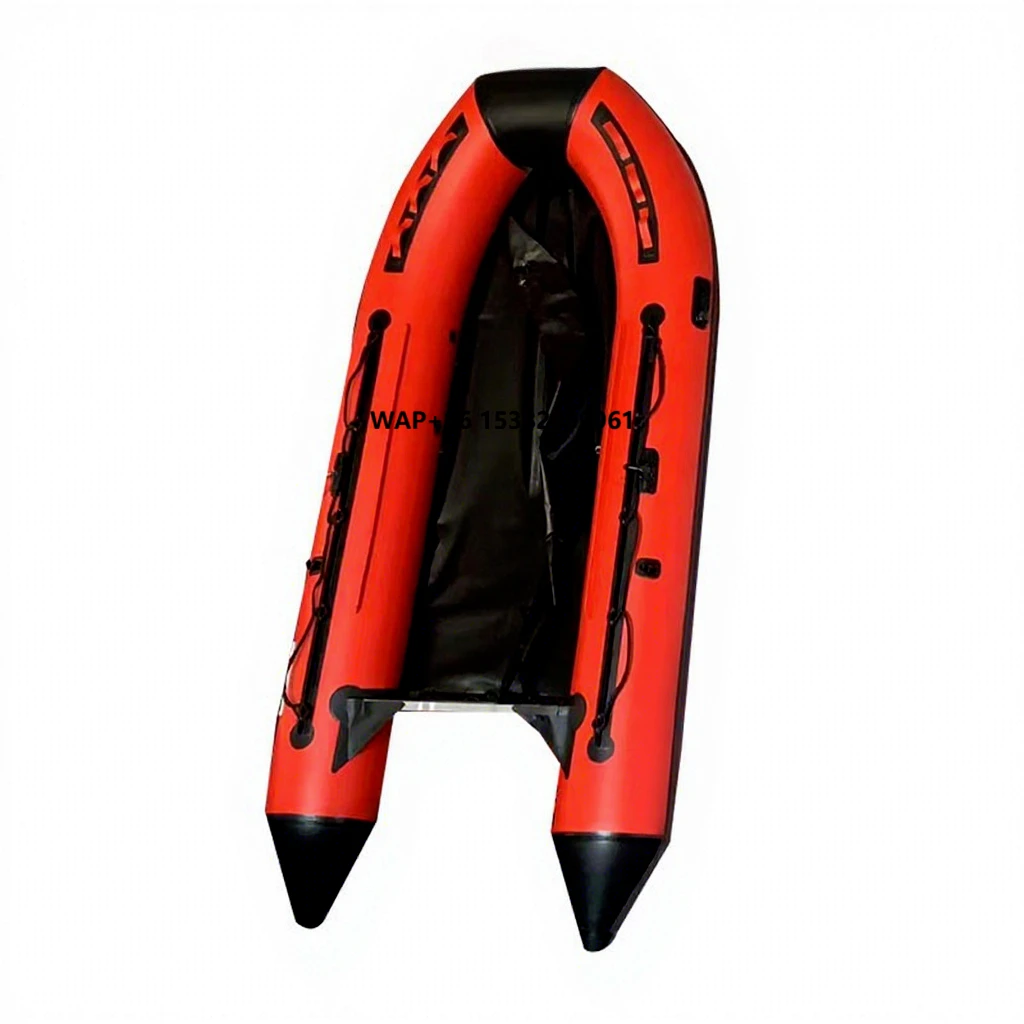 2-12 Person Eco-Friendly PVC Inflatable Boat Flood-Resistant Flood-Control Rescue Thickened Wear-Resistant