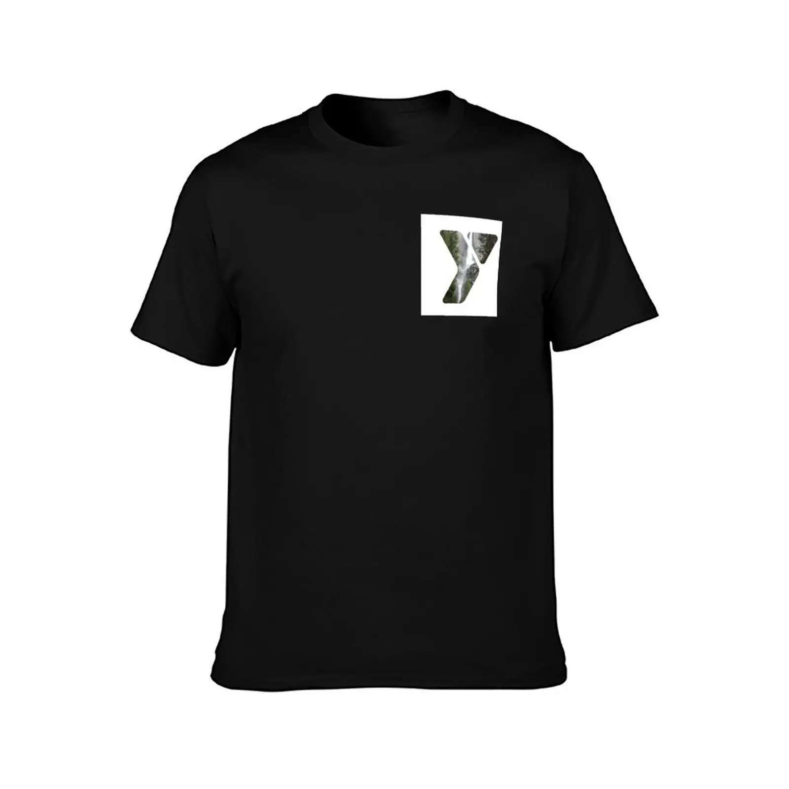 YMCA waterfall logo T-Shirt Worker Basic Short Sleeve Tee T-Shirt