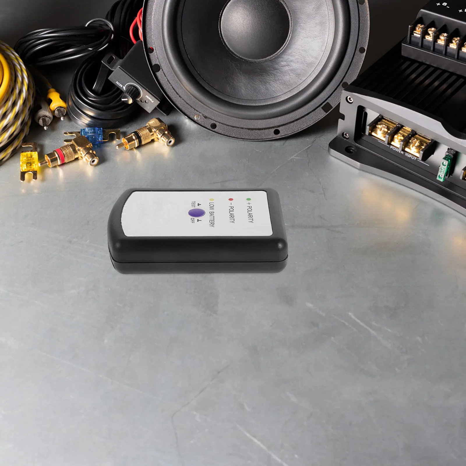 

Speaker Phase Meter Car Audio System Test Phasemeter Horn Polarity Auto Horn Tester Audio System Tester Repair Tool