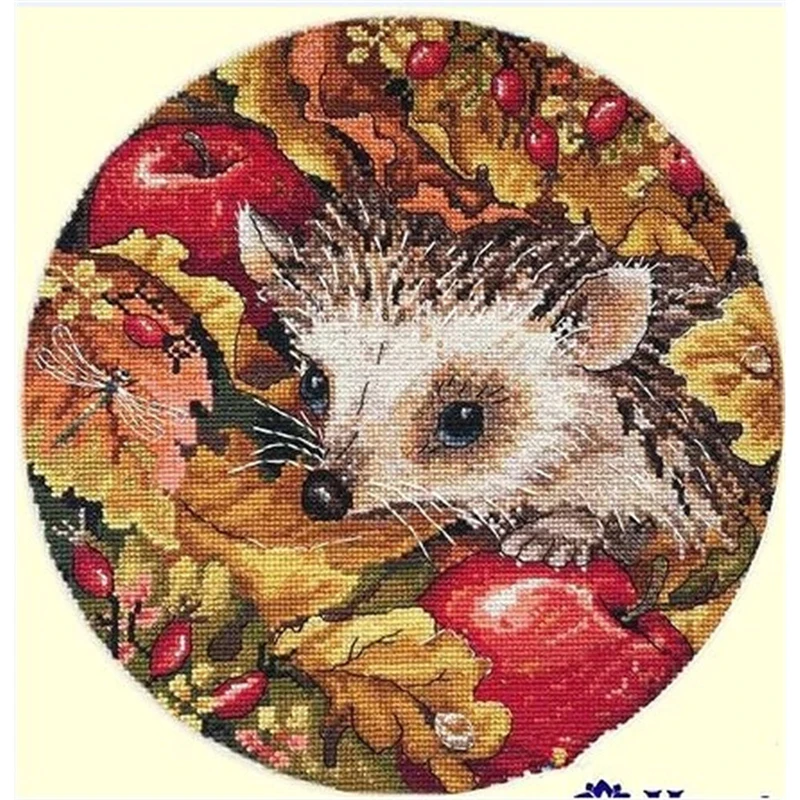 Home Decor Korea - 6026 Borduurpakketten Kruissteek Kerst Home Decor