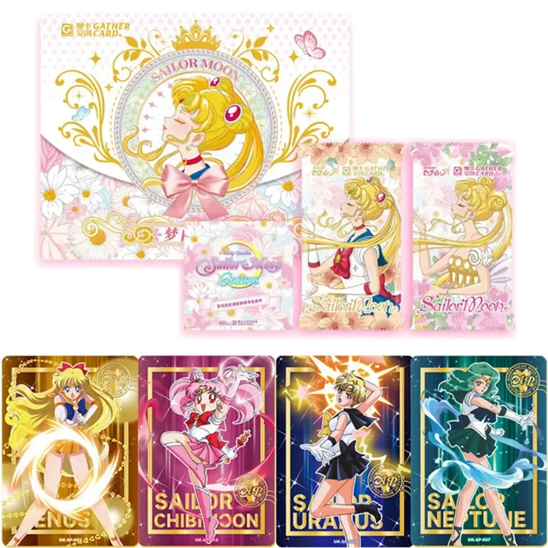 New Sailor Moon Collection Card Volume 3 32nd Anniversary Collection Card Rare Anime Character Card Kids Toys Christmas Gift