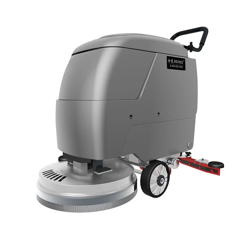 

Commercial Industrial Floor Cleaning Machine Automatic Brushing Mopping Suction Towing Hand Push