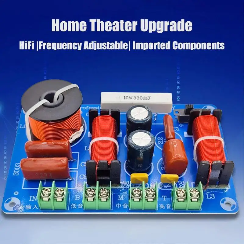 3 طريقة كروس مكبر صوت محمول مكبر الصوت كروس متعدد الاتجاهات المدمجة عالية الإخراج مقسم التردد لصيانة الإصلاح