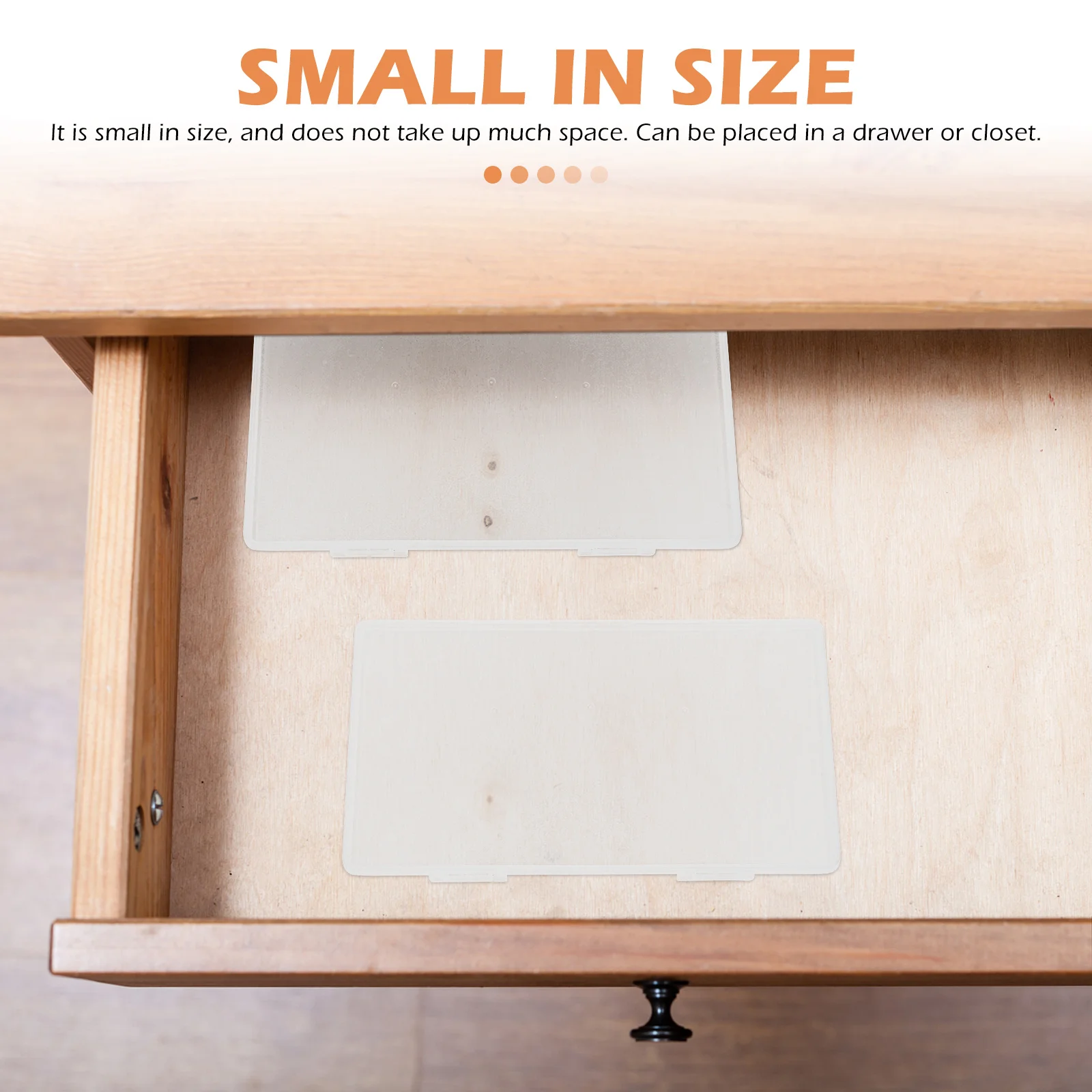 

2Pcs Manicure Storage Box Clear Jewelry Organizer Small Items Container Beads Buttons Sundries Drawer Closet PP Material