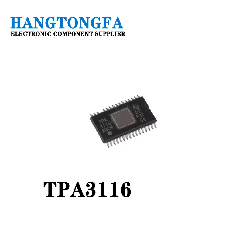 2pcs TPA3118D2DAPR TPA3130 TPA3116 TPA3116D TPA3116D HTSSOP32  IC chip HTSSOP-32 TPA3118  NEW IN STOCK