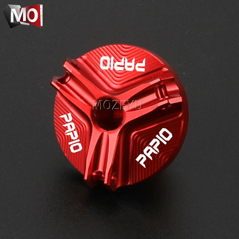 For CFMOTO CF MOTO XO PAPIO XO 125 XO-1 XO-2 Papio 125 All Years Motorcycle M19*2.5 Engine Oil Filler Cap Oil Plug Cover Screw