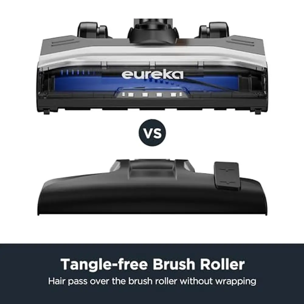 Powerful 1000W Canister Vacuum Cleaner HEPA Filter Bagless with Retractable Cord and 4 Cleaning Tools Blue Home Pet Friendly