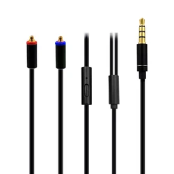 MMCX Audio Cable with mic For FiiO F5 F9 F9SE F9Pro FH1 FH5 FA7 FA1 FH7 FH5s FD3 FD3 pro FD5 FD7 FA9 FH7S Headphones