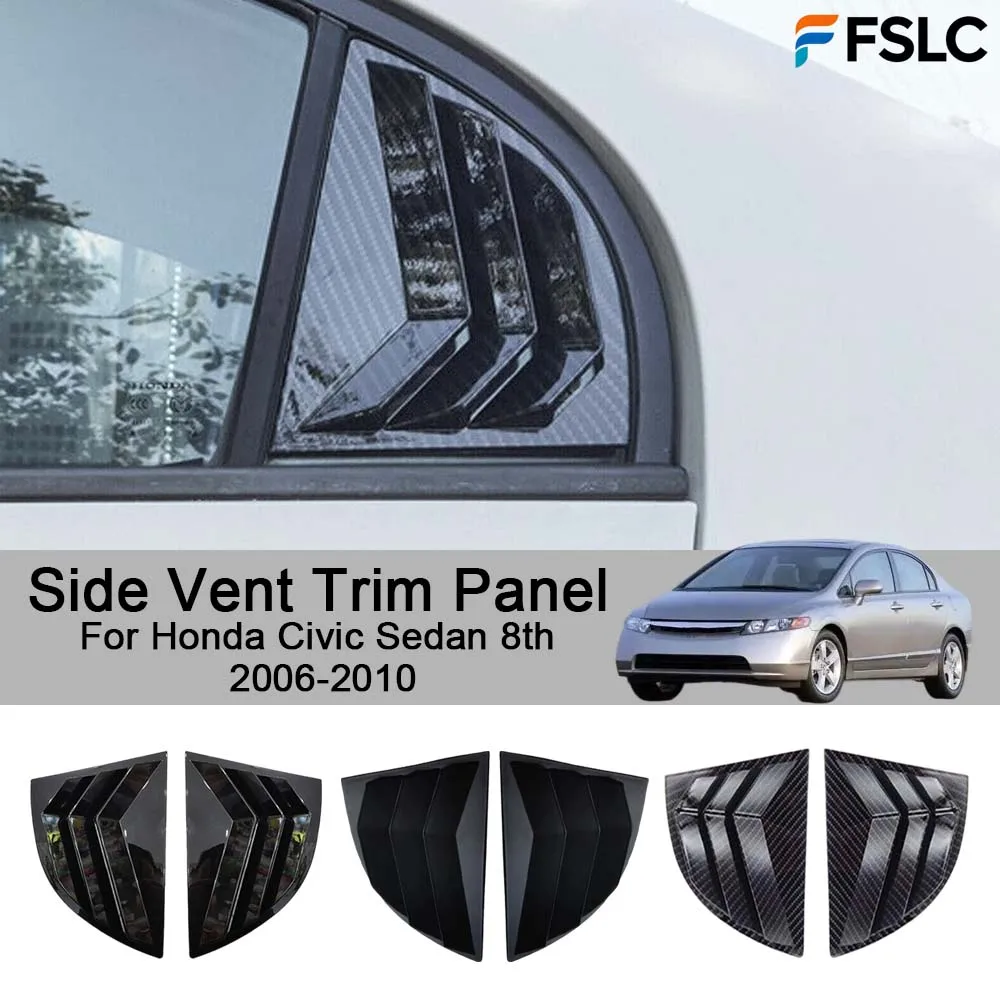 

Car Decoration Side Vent Trim Panel For Honda Civic Sedan 8th 2006-2010 Cars Accessories Styling Upgrade Modify A Car
