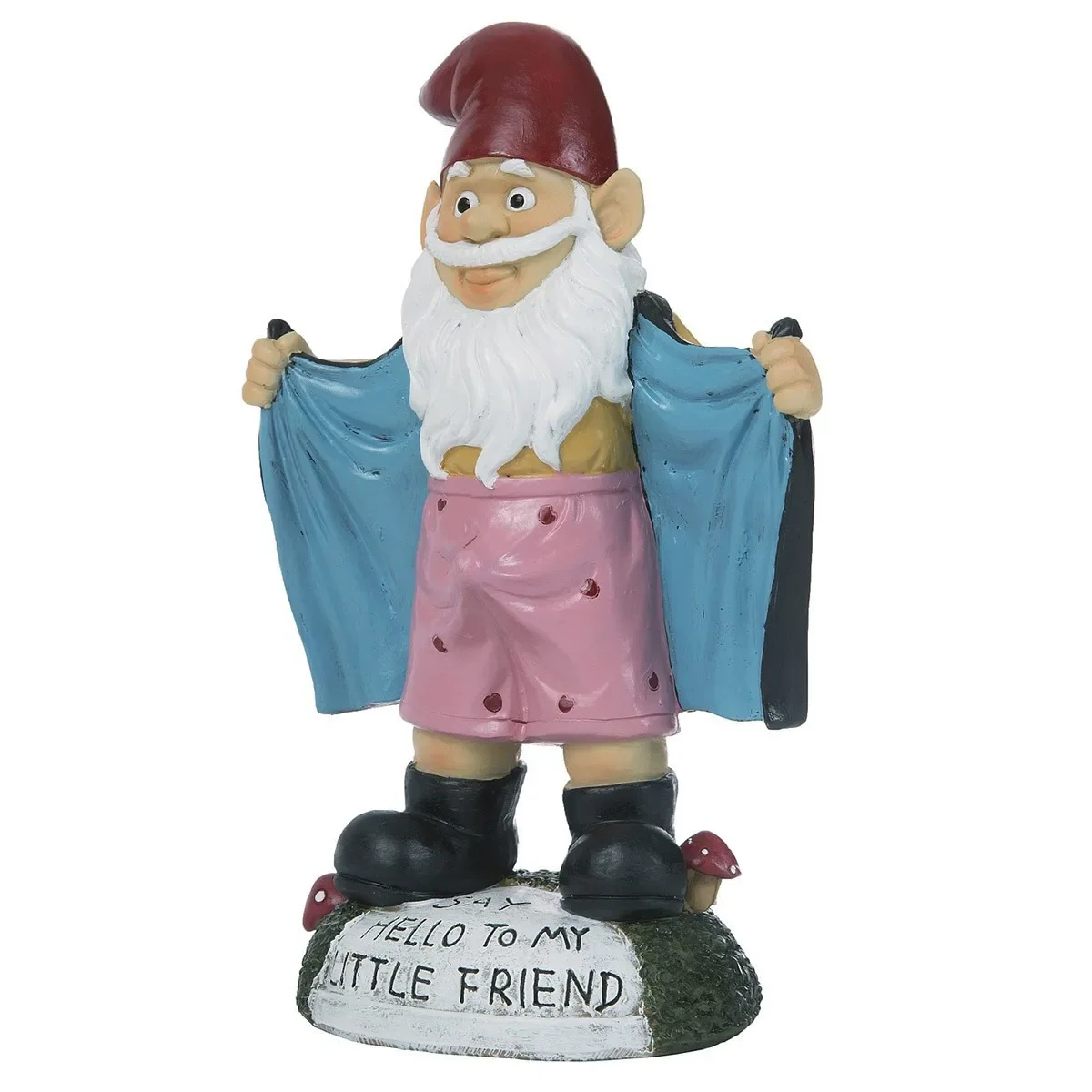"White-Bearded Dwarf Resin Statues - Whimsical Garden Gnomes for Outdoor Yard Decor, Fairy Tale Figurines & Lawn Ornaments"
