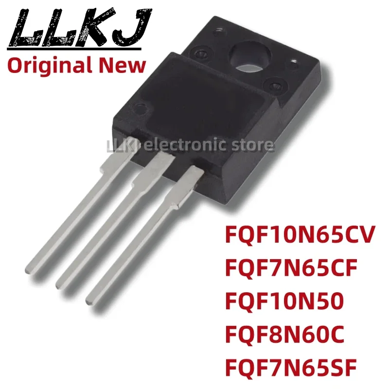 1pcs FQF10N65CV FQF7N65CF FQF10N50 FQF8N60C FQF7N65SF TO-220F MOS FET TO220F