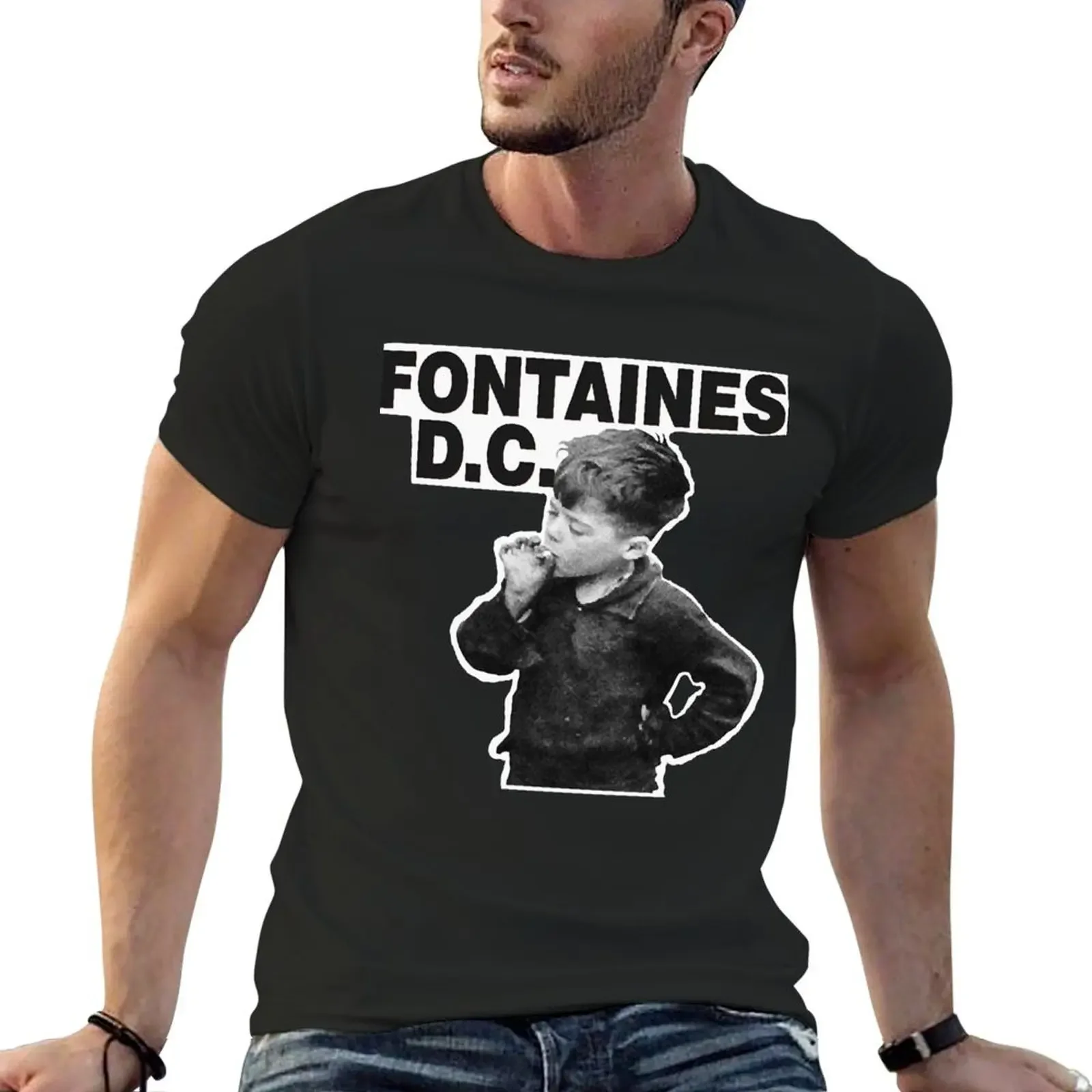 Boys In The Better Land Fontaines D.C Band Post-Punk Fontaine Trending T-Shirt sweat clothes mens white t shirts