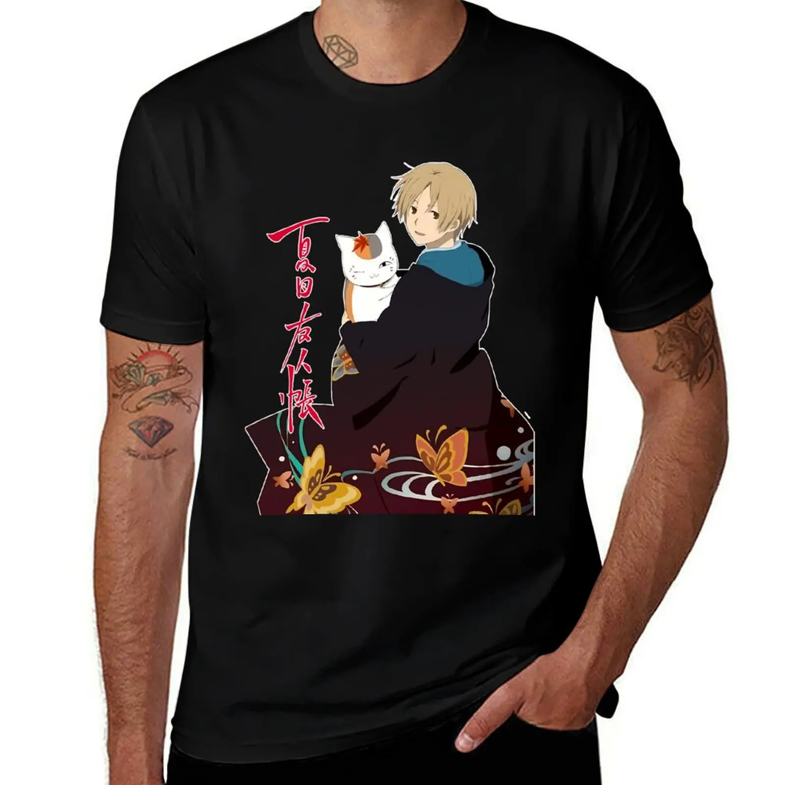 

Natsume Yuujinchou T-Shirt t shirts designer cotton t shirt man T-shirt