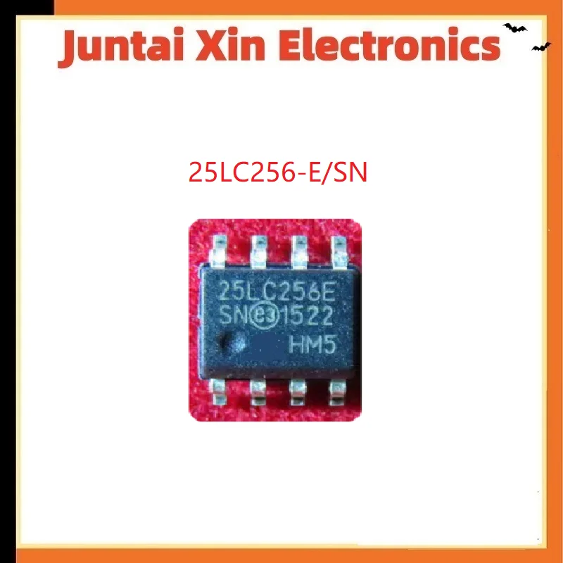 5PCS/LOT  25LC256-E/SN 25LC256E 25LC256 SOP-8