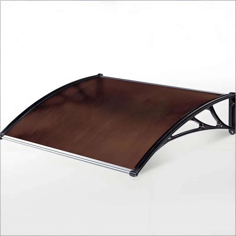 Starshine Ready to Ship Outdoor Polycarbonate Rain Shelter for Window Garden Aluminum Alloy Sun Shades Awning